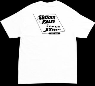 Deathwish Skateboards Shirt Secret Tales White