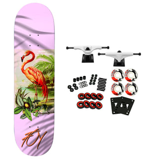 Deathwish Skateboard Complete Jamie Foy Flamingo 8.0" x 31.5"