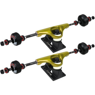 Enjoi Complete Skulls and Flames Black 8.5" x 32.18"