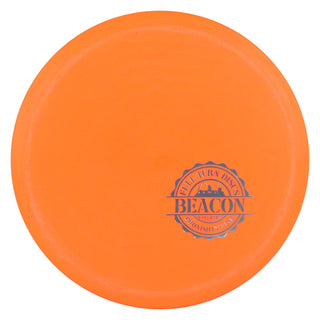 Full Turn Disc Golf Ground Beacon Midrange Disc 5/3/0.5/3 Hot Orange/Slate 182 grams