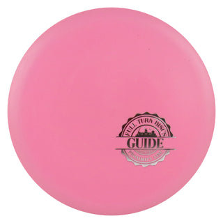 Full Turn Disc Golf Ground Guide Midrange Disc 5/5/-2/1 Pink/Silver 173 grams