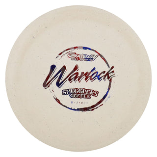 Gateway Disc Golf Smugglers Coffee Special Blend Warlock Putter 2/3/0/1 White/USA 176 grams