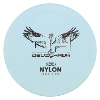 Gateway Disc Golf Nylon Rubber Alloy Devilhawk Putter 3/3/0/4 Blue/Oilslick 174 grams