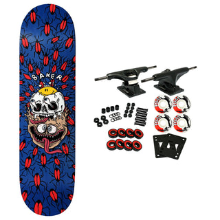 Baker Skateboard Complete Figgy Cactus Eaters 8.5" x 32.25"