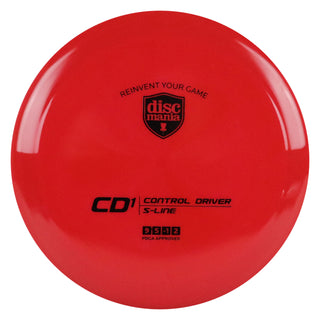 Discmania Disc Golf S-Line CD1 Control Driver 9/5/-1/2 Red/Black 172 grams