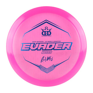 Dynamic Disc Golf Lucid Evader Ricky Wysocki Fairway Driver 7/4/0/2.5 Clear Pink/Blue 176g