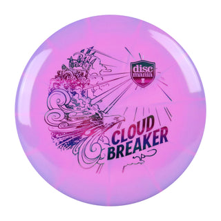 Discmania Disc Golf Putter 3-Pack Lux Vapor Link Cloud Breaker Pink/Purple 173g