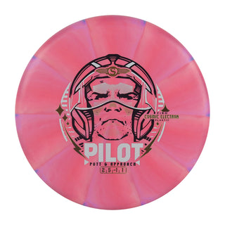 Streamline Disc Golf Putter 3-Pack Cosmic Electron Firm Pilot Orange,Red 171g