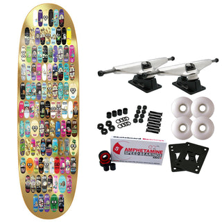 Heroin Skateboard Complete 100th Egg 9.125" x 32"