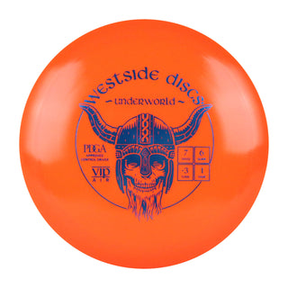 Westside Disc Golf VIP Air Underworld Fairway Driver 7/6/-3/1 Hot Orange/Blue 158 grams