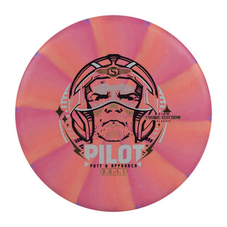 Streamline Disc Golf Putter 3-Pack Cosmic Electron Firm Pilot Pink,Green,Orange 171g