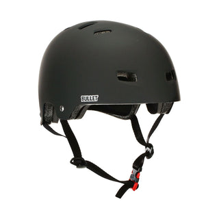 Bullet Deluxe Skateboard Helmet Matte Black S/M
