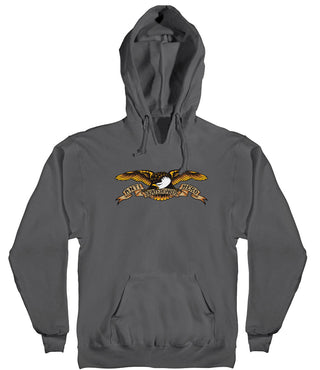 Anti Hero Pullover Hoody Eagle Charcoal