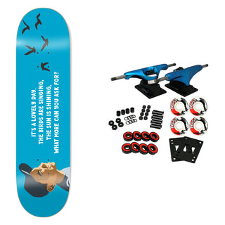Enjoi Skateboard Complete Ben Raemers Lovely Day 8.5" x 32.1"