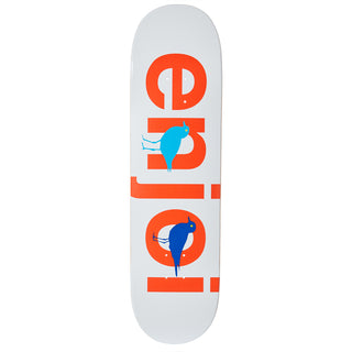 Enjoi Deck Bird Watcher White 8.5" x 32.18"