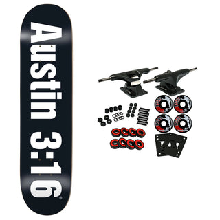 Enjoi Complete Three Sixteen Black 8.0" x 31.5"