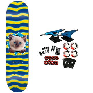 Enjoi Complete Kitten Ripper Blue 8.25"