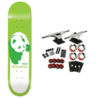 Enjoi Complete Deedz Classic Panda Super Sap Green 9.0" x 32.1"