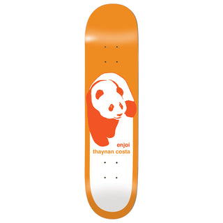 Enjoi Deck Thaynan Costa Classic Panda Super Sap Orange 8.25" x 32"