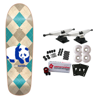 Enjoi Skateboard Complete Louie Barletta Peekaboo Panda 9.5" x 31.9"
