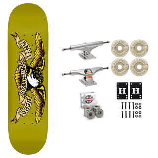Anti Hero Skateboard Greenish DBX Basalt 8.62" Independent Spitfire Premium Kit