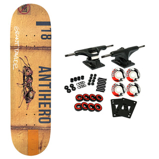 Anti Hero Skateboard Complete Grant Taylor Intermodal Yellow 8.32" x 31.62"