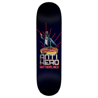 Anti Hero Skateboard Complete Matthews P2 Judgement Day Black 8.38" x 32.25"