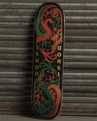 Real Skateboard Deck Ishod Illuminated Twin Tail 8.0 x 31.5"
