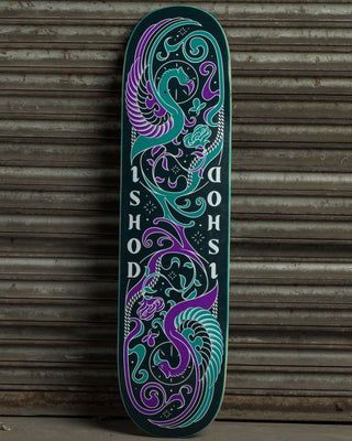 Real Skateboard Deck Ishod Illuminated Twin Tail 8.25" x 31.8"