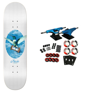 Real Skateboard Complete Nicole Hause Time Flies 8.25" x 32"