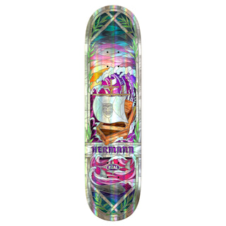 Real Skateboard Deck Hermann Holo Cathedral Full SE 8.38" x 32.18"