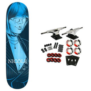 Real Skateboard Complete Nicro Crush LTD Twin Nose 8.25" x 31.92"