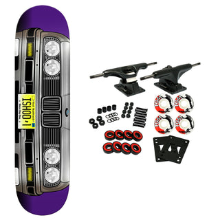 Real Skateboard Complete Ishod Grille Ltd Twin Silver Foil 8.5" x 32.2"