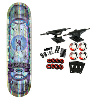 Real Skateboard Complete Hayley Wilson Rainbow Cathedral Holographic 8.25" x 32"