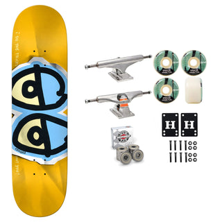 Krooked Skateboard Gold DBX Basalt 8.38" Independent Satori Premium Kit