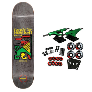 Almost Complete Lewis Marnell Rasta Lion 8.0" x 31.6"