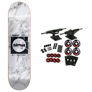 Almost Complete Minimalist White/Black 8.5" x 32.1"