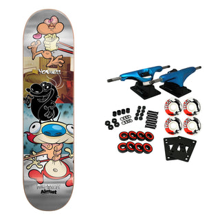 Almost Skateboard Complete Youness Ren and Stimpy Room Mate 8.25" x 32"