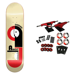 Almost Skateboard Complete Max Geronzi Bauhaus Impact Light 8.25" x 31.7"