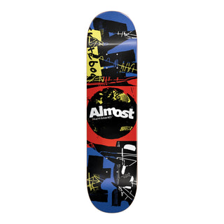 Almost Skateboard Deck Scum Punk Blue 7.75" x 31.2"