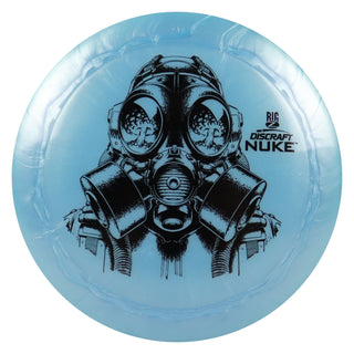 Discraft Disc Golf Big Z Nuke Distance Driver 13/5/-1/3 Light Blue/Black 173-174g