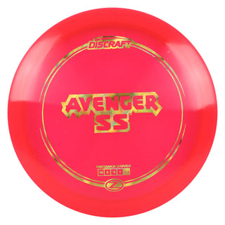 Discraft Disc Golf Z Line Avenger SS Distance Driver 10/5/-3/1 Red/Gold Cubes 173g