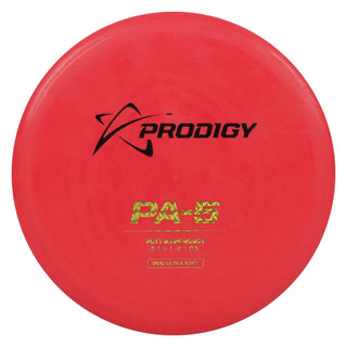 Prodigy Disc Golf 300 Ultra Soft PA-5 Putter 3/4/-2/0.5 Red/Black/Gold Prisms 172 grams