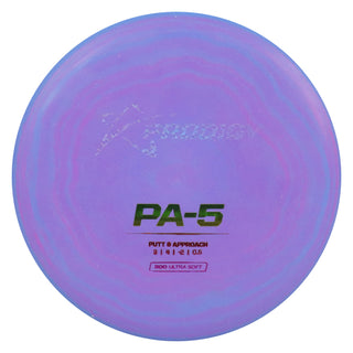 Prodigy Disc Golf 300 Ultra Soft PA-5 Putter 3/4/-2/0.5 Purple Blue/Ghost/Rainbow 174 grams
