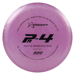 Prodigy Disc Golf 500 PA-4 Putter 3/3/-1/1 Purple/Black 173 grams