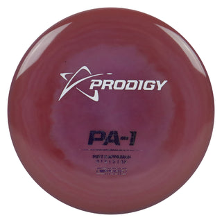 Prodigy Disc Golf 400 PA-1 Putting Disc 3/3/0/2 Red Plum/White/Purple Dots 173 grams