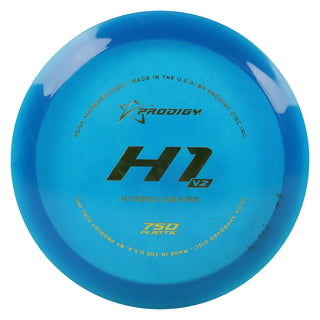 Prodigy Disc Golf 750 H1 V2 Hybrid Driver 11/4/0/3 Dark Blue/Gold 170 grams