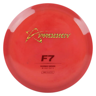 Prodigy Disc Golf 750 F7 Fairway Driver 8/6/-3/1 Red/Gold Prisms/Red Prisms 175 grams