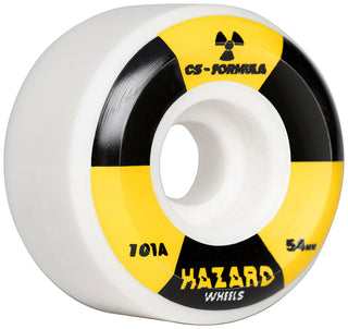 Hazard Wheels 52mm Radio Active CS Formula Conical 101A White