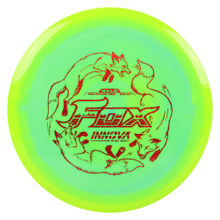 Innova Disc Golf Halo Star Fox Midrange 5/6/-2/1 Yellow Green/Red Shimmer 180 grams